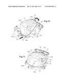 MOTOR VEHICLE SEAT HAVING A REVERSIBLE SITTING PART WITH AN OPENING FOR     THE PASSAGE OF A BASE FOR SECURING A SAFETY BELT diagram and image