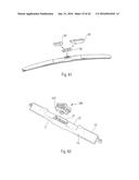 STREAMLINED FLAT WINDSCREEN WIPER diagram and image