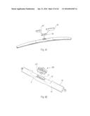 STREAMLINED FLAT WINDSCREEN WIPER diagram and image