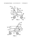 Convertible Baby Stroller Assembly diagram and image