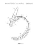 IN-LINE CABLE TIE WITH FLEXIBLE HEAD diagram and image