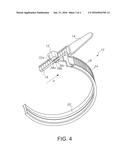 IN-LINE CABLE TIE WITH FLEXIBLE HEAD diagram and image