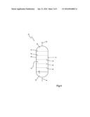 Method for recovering volatile components from a solid diagram and image