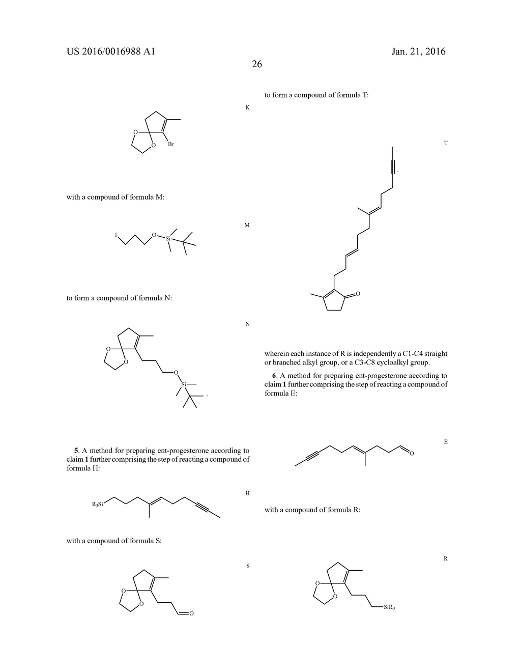 SYNTHESIS OF ENT-PROGESTERONE AND INTERMEDIATES THEREOF - diagram, schematic, and image 27