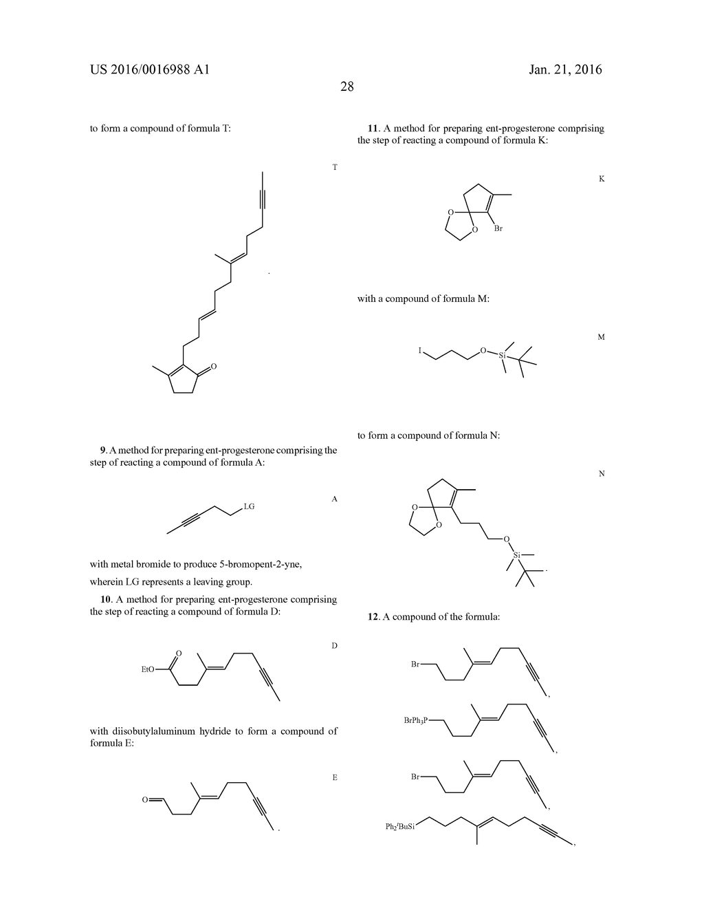 SYNTHESIS OF ENT-PROGESTERONE AND INTERMEDIATES THEREOF - diagram, schematic, and image 29