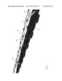 TWO-PLY WOVEN STRUCTURE WITH HIGH-STRENGTH AND THERMOPLASTIC FIBRES diagram and image