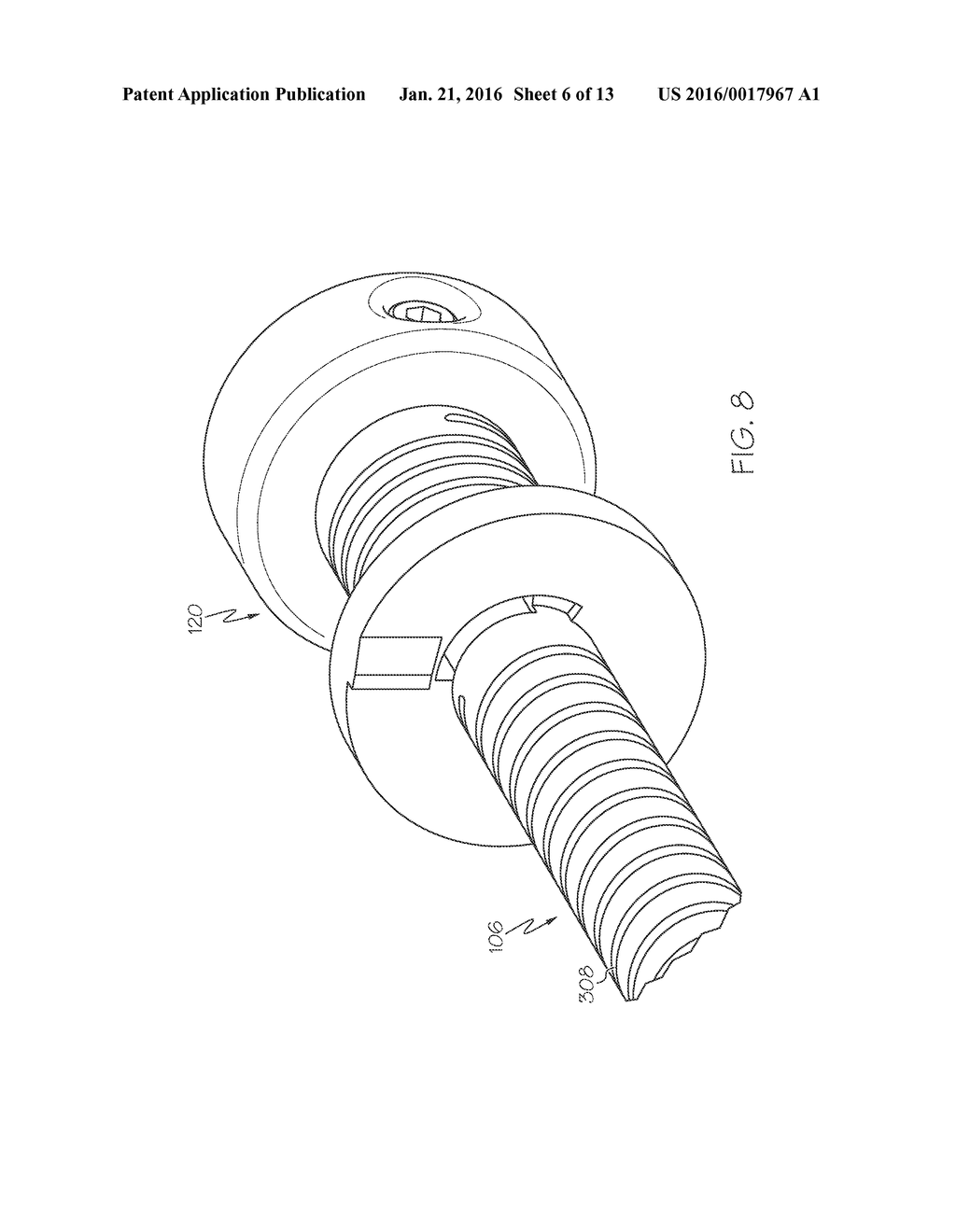 BALL SCREW ACTUATOR INCLUDING A COMPLIANT BALL SCREW STOP - diagram, schematic, and image 07