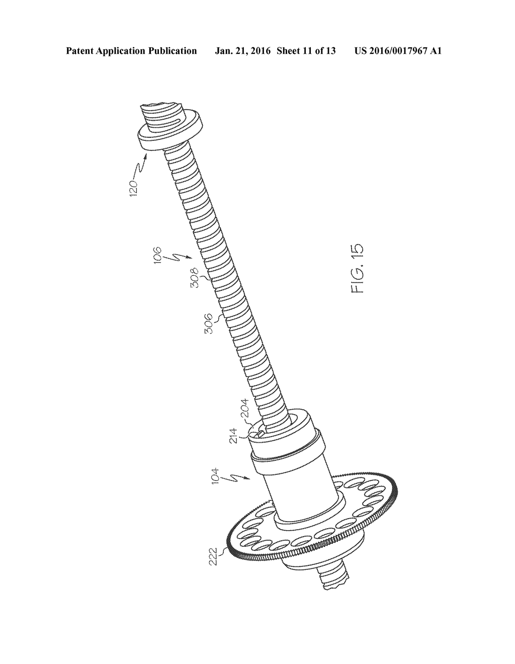 BALL SCREW ACTUATOR INCLUDING A COMPLIANT BALL SCREW STOP - diagram, schematic, and image 12