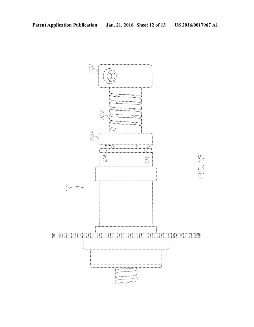 BALL SCREW ACTUATOR INCLUDING A COMPLIANT BALL SCREW STOP - diagram, schematic, and image 13