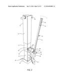 TRAILER JACK PLUNGER PIN RELEASE LEVER SYSTEM diagram and image