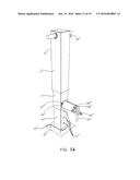 TRAILER JACK PLUNGER PIN RELEASE LEVER SYSTEM diagram and image