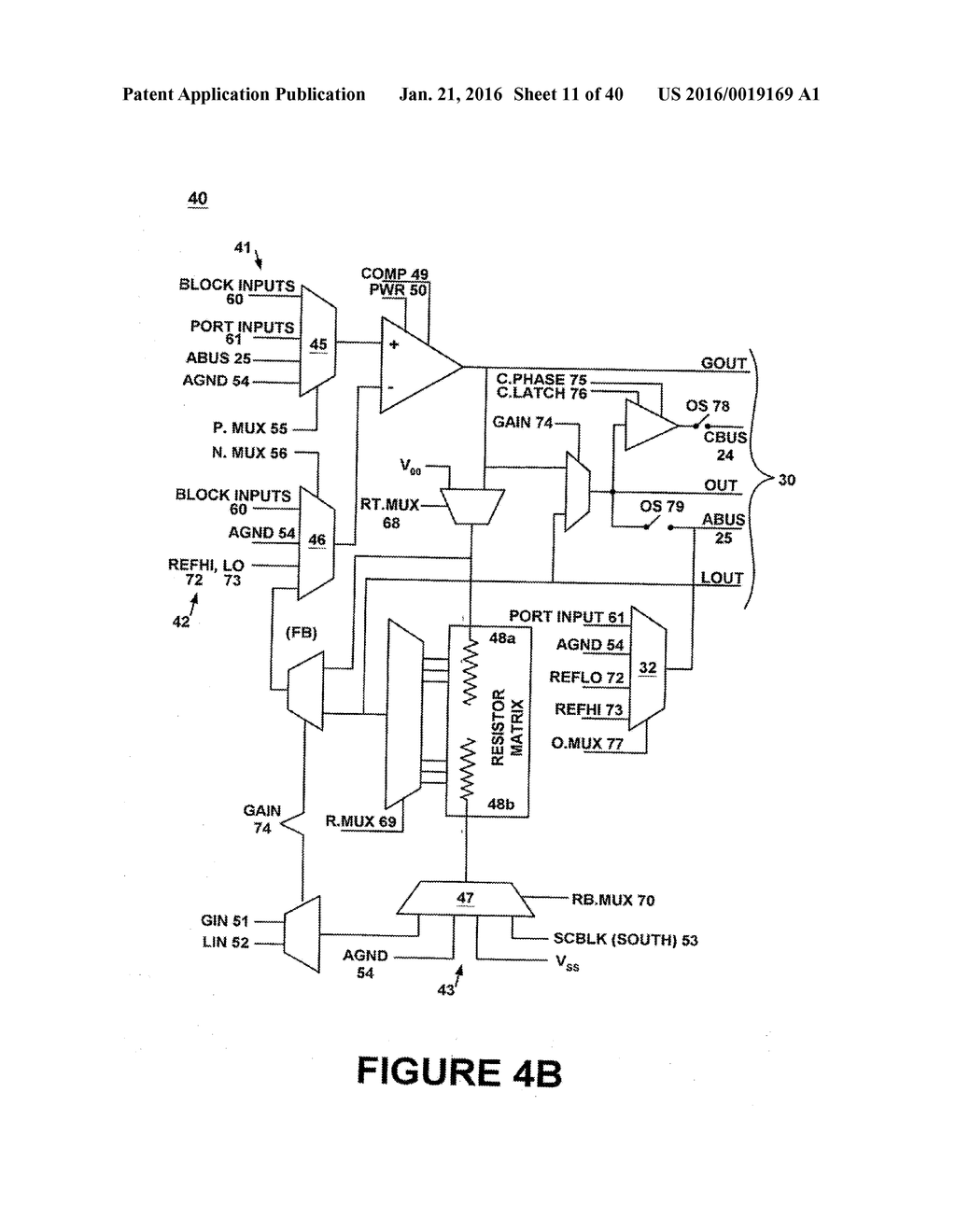 MICROCONTROLLER PROGRAMMABLE SYSTEM ON A CHIP WITH PROGRAMMABLE     INTERCONNECT - diagram, schematic, and image 12