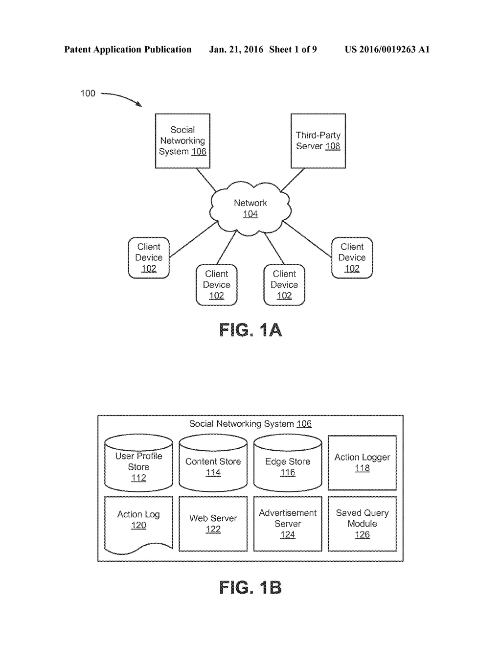 SAVED QUERIES IN A SOCIAL NETWORKING SYSTEM - diagram, schematic, and image 02