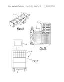 MEDICATION STORAGE AND DISPENSING APPARATUS HAVING LINEAR DRAWER ASSEMBLY     INCLUDING DISCRETE STORAGE MODULES diagram and image