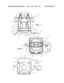 Electric Solenoid Structure Having Elastomeric Biasing Member diagram and image