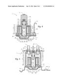 Electric Solenoid Structure Having Elastomeric Biasing Member diagram and image