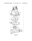 Electric Solenoid Structure Having Elastomeric Biasing Member diagram and image