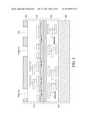 STACKED INTEGRATED CIRCUITS WITH REDISTRIBUTION LINES diagram and image