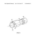 SPRING-LOADED CONTACTS HAVING SLOPED BACKSIDE WITH RETENTION GUIDE diagram and image