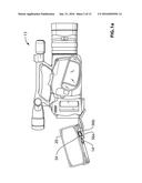 ELECTRICAL CONNECTOR FOR CONNECTING EXTERNAL DEVICE TO DRAW POWER FROM     POWER SOURCE FOR VIDEO CAMERA diagram and image