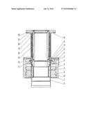 Static Vacuum Shafting Device for Integrated Rotary Transformer diagram and image