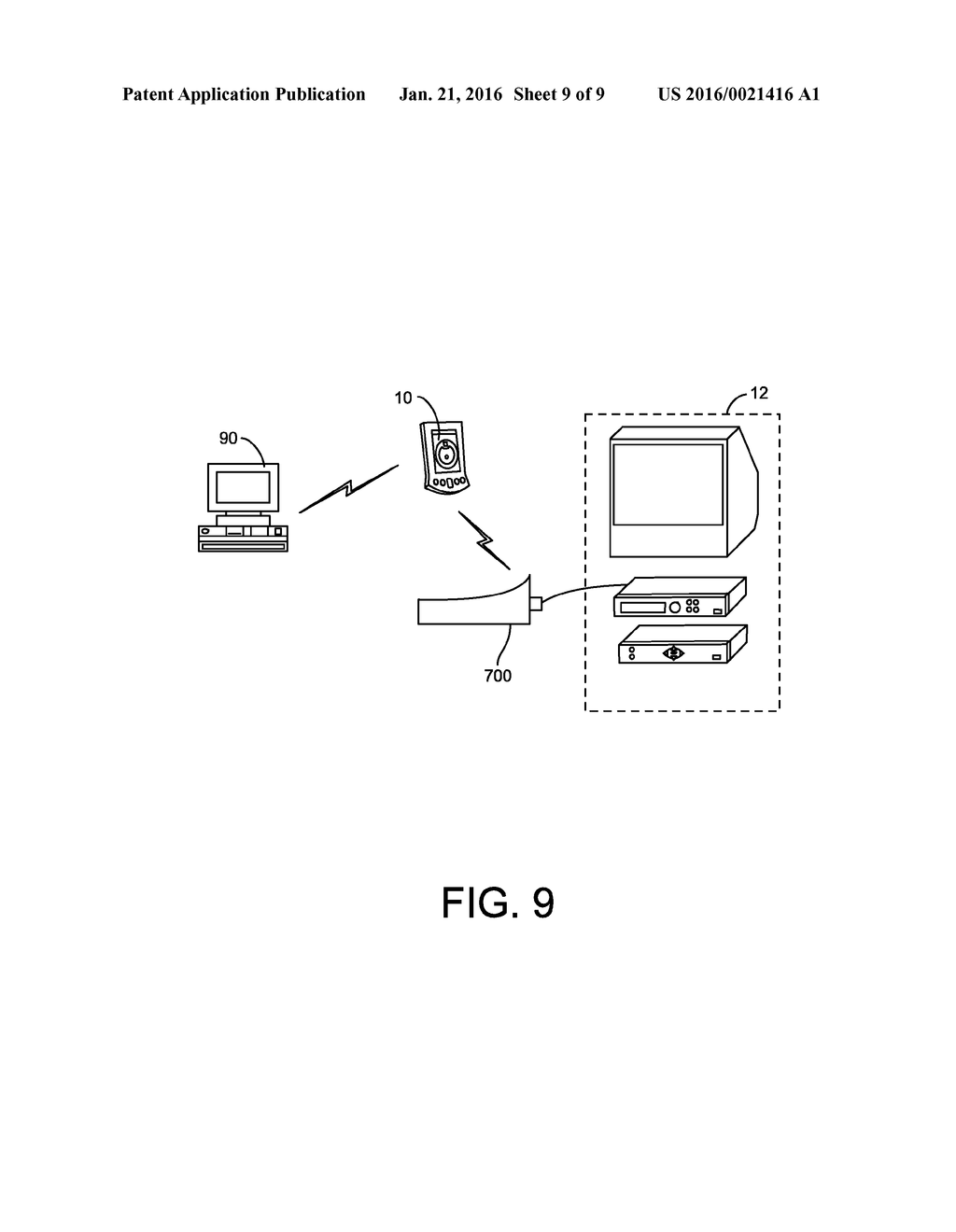 SYSTEM AND METHOD FOR RETRIEVING INFORMATION WHILE COMMANDING OPERATION OF     AN APPLIANCE - diagram, schematic, and image 10