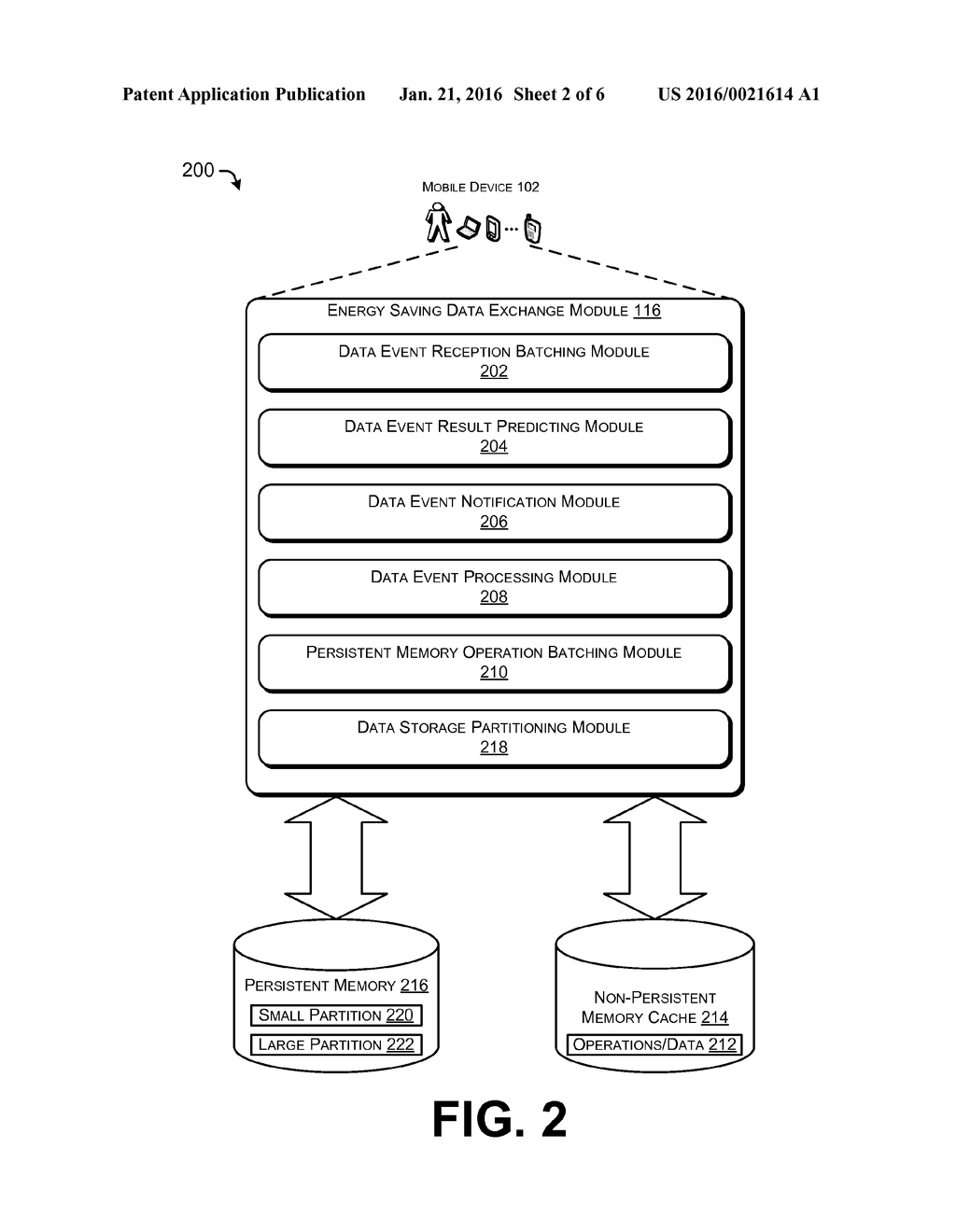 ENERGY EFFICIENT DATA HANDLING FOR MOBILE DEVICES - diagram, schematic, and image 03