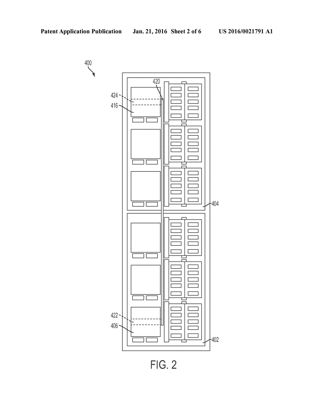 SERVER THERMAL MANAGEMENT WITH HEAT PIPES - diagram, schematic, and image 03