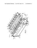 GATE RETENTION FOR AN INDUCTOR BOX OF AN AGRICULTURAL IMPLEMENT diagram and image