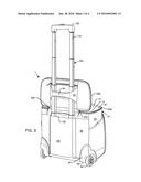 METHOD FOR ATTACHING A CARRIER TO A PIECE OF ROLLING LUGGAGE diagram and image