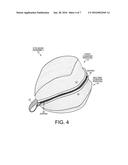 Travel Eye Mask With Head Support Cushions diagram and image