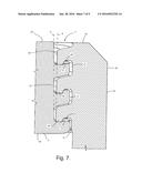 BONE ANCHOR CLOSURE PIVOT-SPLAY CONTROL FLANGE FORM GUIDE AND ADVANCEMENT     STRUCTURE diagram and image