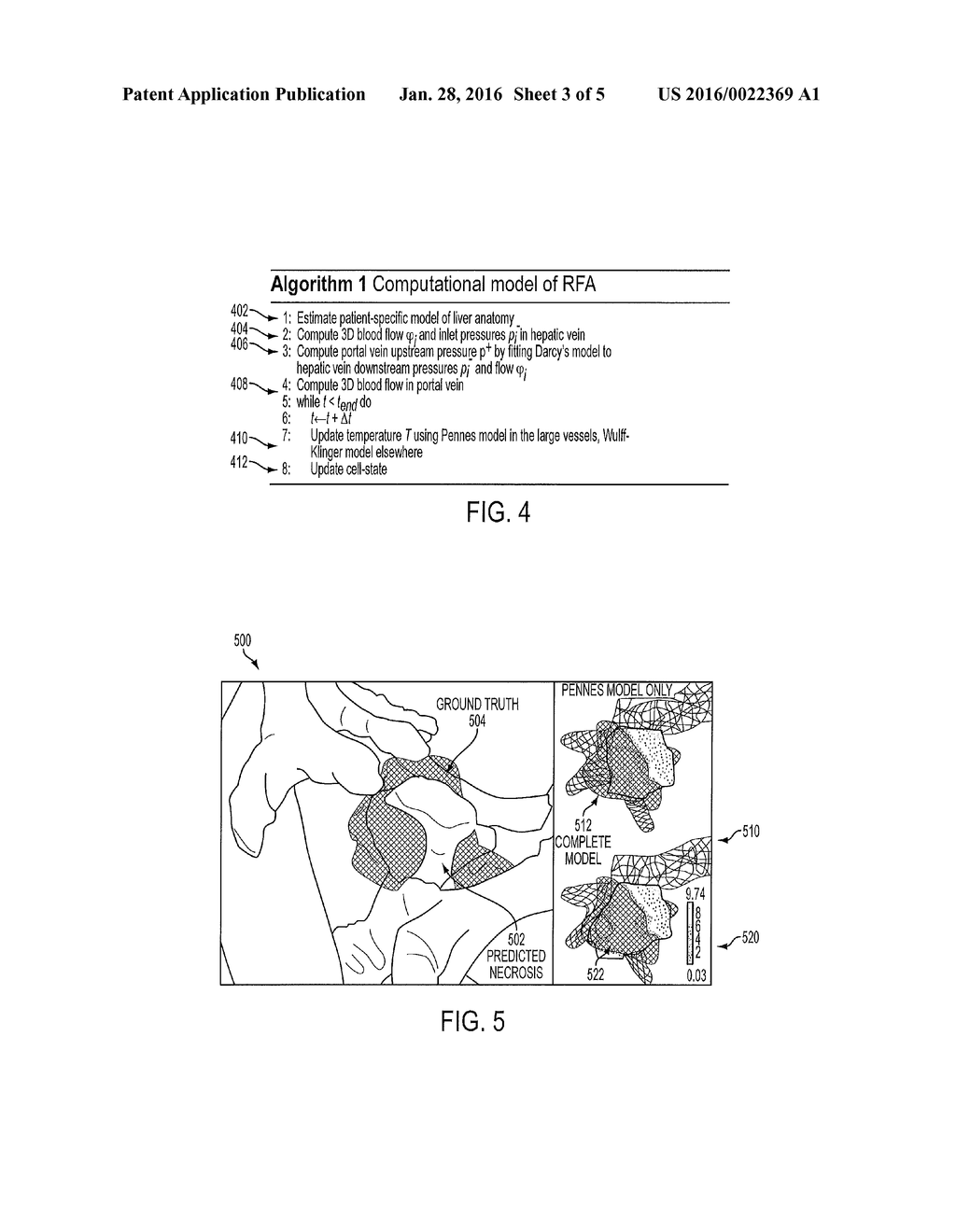 System And Method For Interactive Patient Specific Simulation Of     Radiofrequency Ablation Therapy - diagram, schematic, and image 04