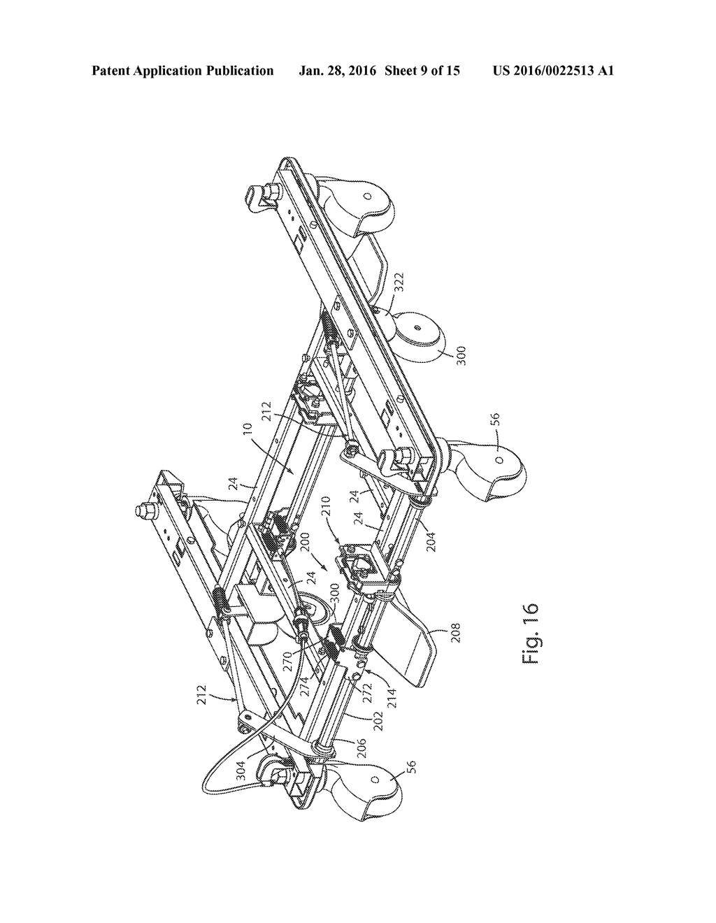 Support Arrangement with Activation Mechanism - diagram, schematic, and image 10