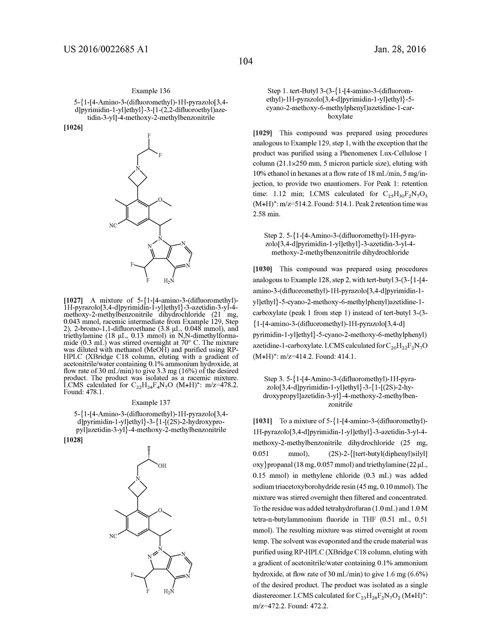 HETEROCYCLYLAMINES AS PI3K INHIBITORS - diagram, schematic, and image 106