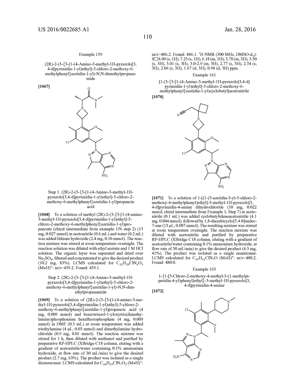 HETEROCYCLYLAMINES AS PI3K INHIBITORS - diagram, schematic, and image 112