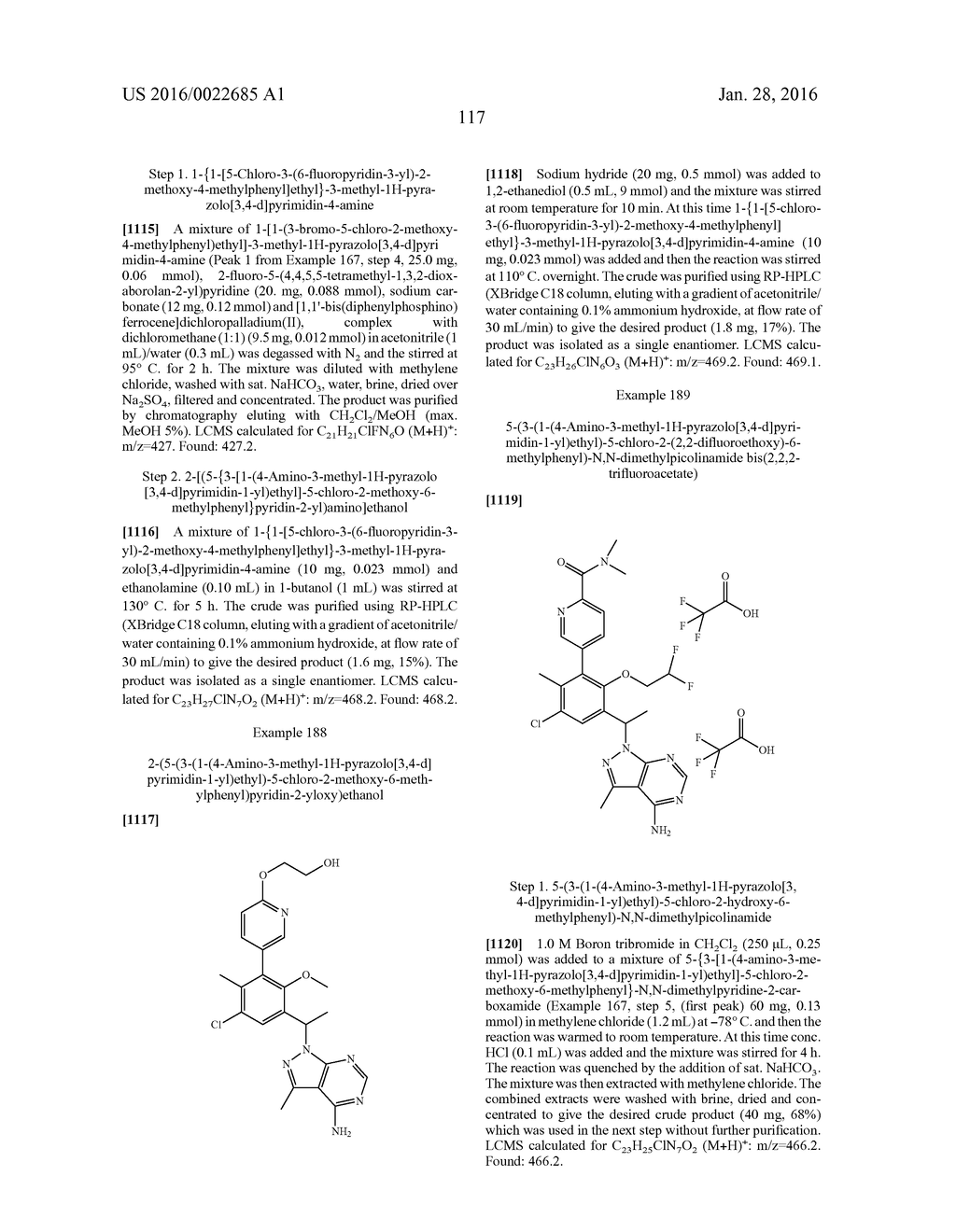 HETEROCYCLYLAMINES AS PI3K INHIBITORS - diagram, schematic, and image 119