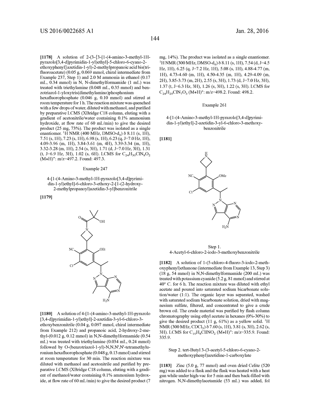 HETEROCYCLYLAMINES AS PI3K INHIBITORS - diagram, schematic, and image 146