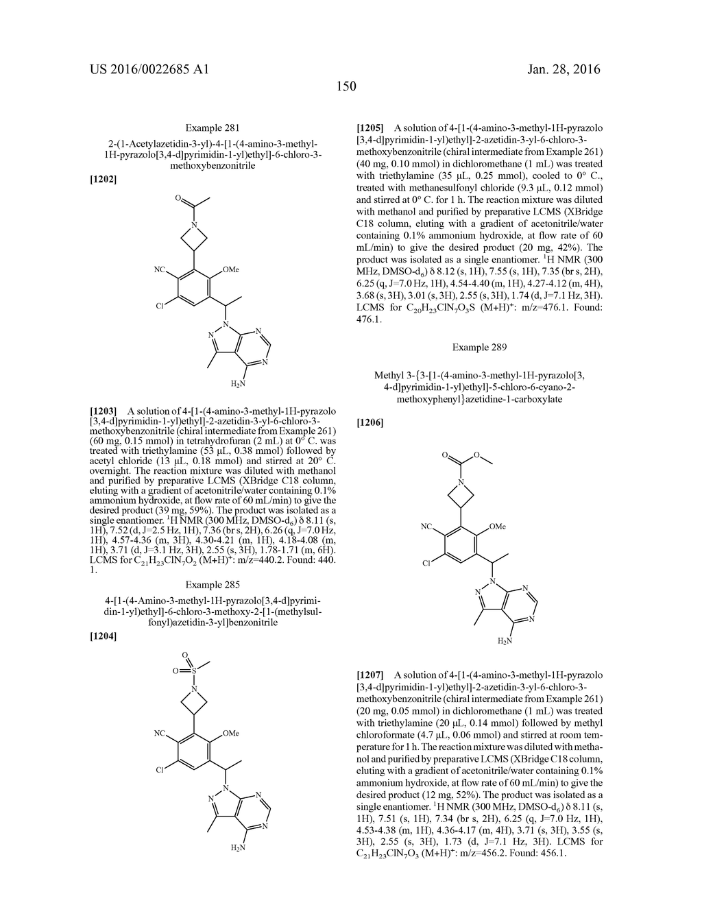 HETEROCYCLYLAMINES AS PI3K INHIBITORS - diagram, schematic, and image 152