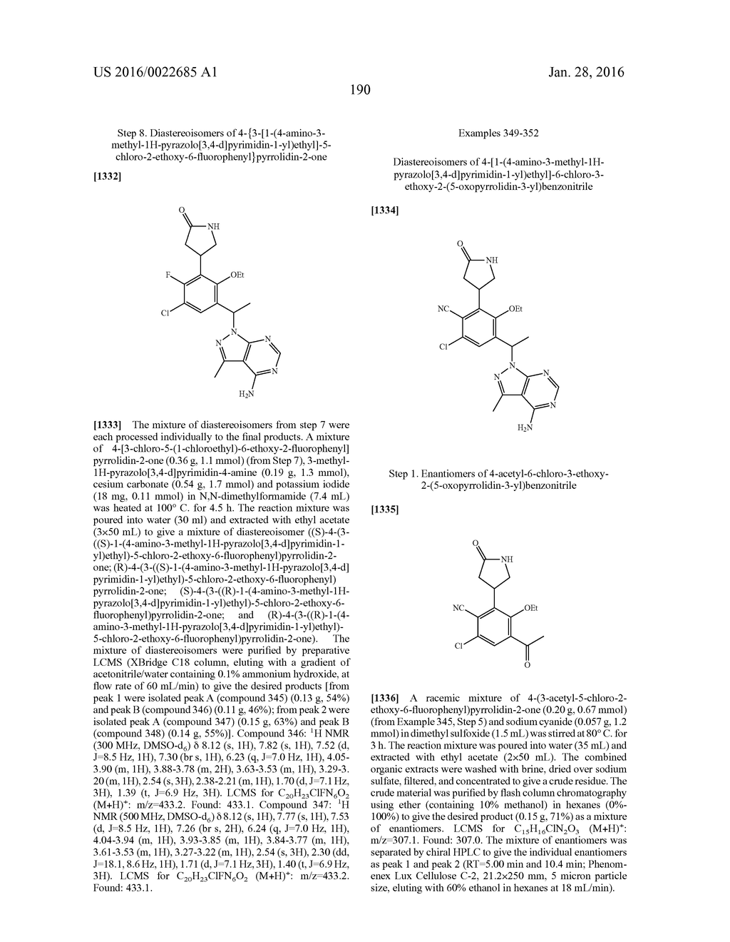 HETEROCYCLYLAMINES AS PI3K INHIBITORS - diagram, schematic, and image 192