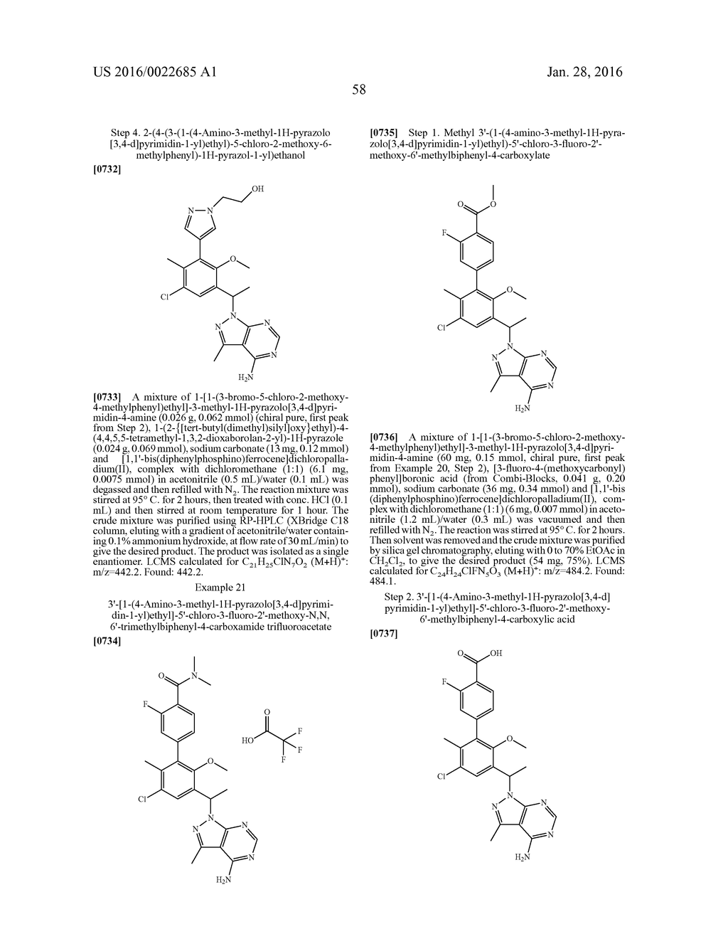 HETEROCYCLYLAMINES AS PI3K INHIBITORS - diagram, schematic, and image 60