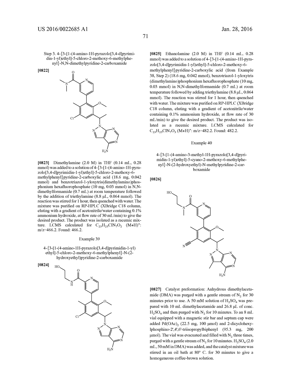 HETEROCYCLYLAMINES AS PI3K INHIBITORS - diagram, schematic, and image 73