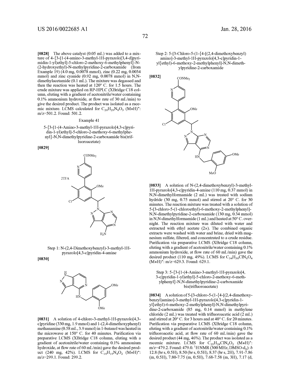 HETEROCYCLYLAMINES AS PI3K INHIBITORS - diagram, schematic, and image 74