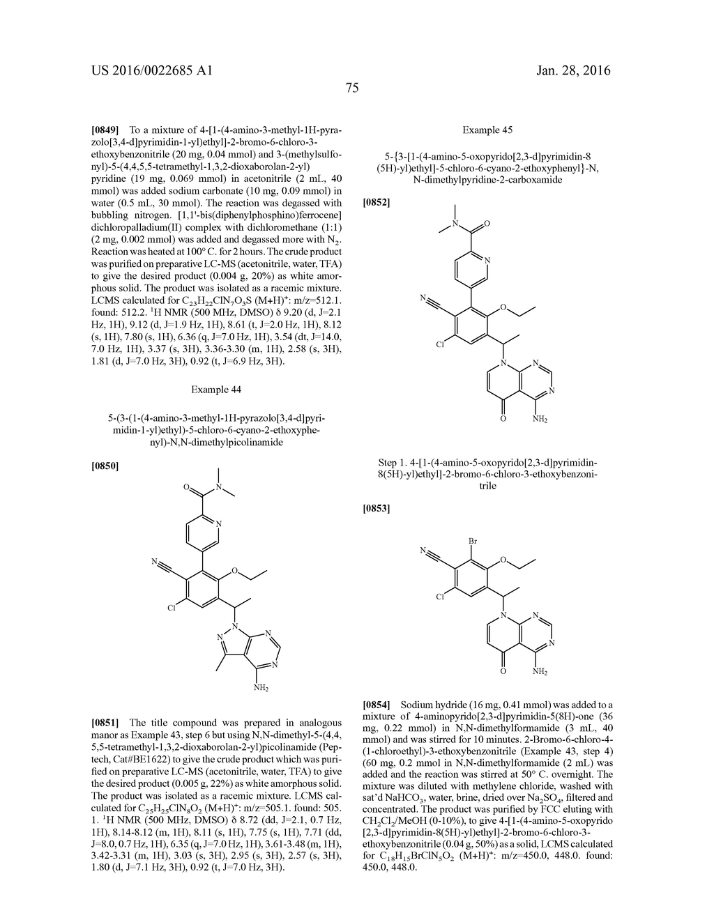 HETEROCYCLYLAMINES AS PI3K INHIBITORS - diagram, schematic, and image 77