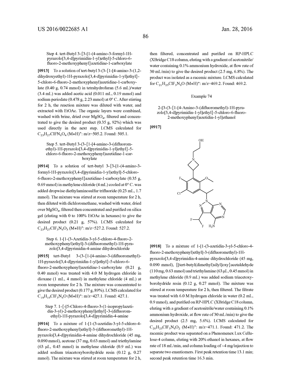 HETEROCYCLYLAMINES AS PI3K INHIBITORS - diagram, schematic, and image 88