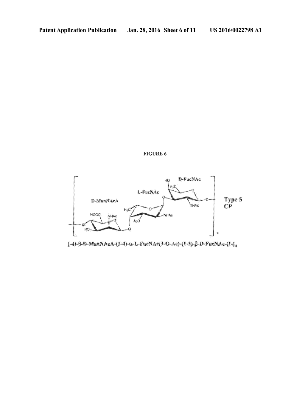 COMPOSITIONS AND METHODS FOR PREPARING STAPHYLOCOCCUS AUREUS SEROTYPE 5     AND 8 CAPSULAR POLYSACCHARIDE CONJUGATE IMMUNOGENIC COMPOSITIONS - diagram, schematic, and image 07