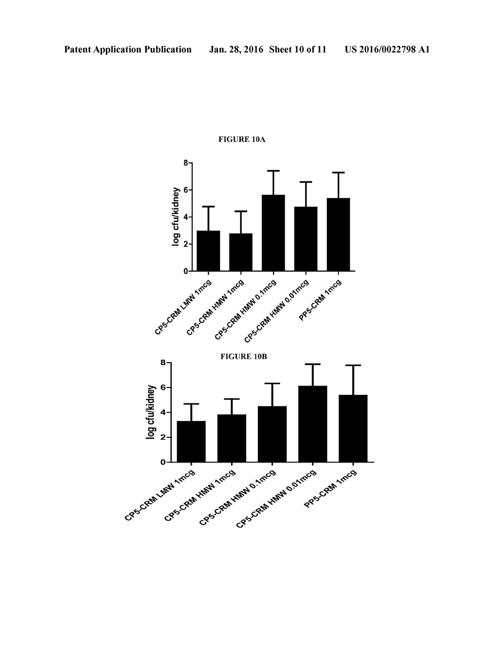 COMPOSITIONS AND METHODS FOR PREPARING STAPHYLOCOCCUS AUREUS SEROTYPE 5     AND 8 CAPSULAR POLYSACCHARIDE CONJUGATE IMMUNOGENIC COMPOSITIONS - diagram, schematic, and image 11