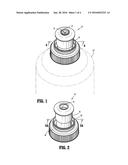 DUAL FLOW CAP ASSEMBLY FOR CONTAINER diagram and image