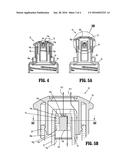 DUAL FLOW CAP ASSEMBLY FOR CONTAINER diagram and image