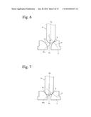 BOTTOM-POURING-TYPE LADLE, AND MELT-POURING METHOD USING IT diagram and image